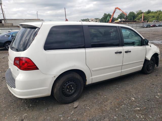 2V4RW4DG4BR668290 - 2011 VOLKSWAGEN ROUTAN S WHITE photo 3