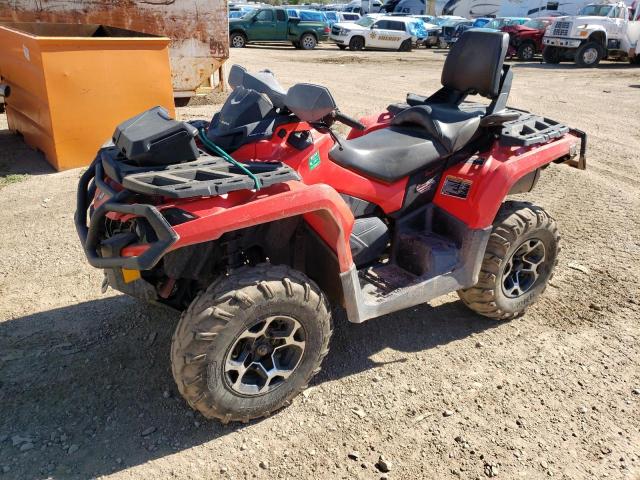 3JBLPHJ10DJ000358 - 2013 CAN-AM OUTLANDER 650 XT RED photo 2