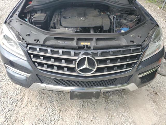 4JGDA5HB4FA530438 - 2015 MERCEDES-BENZ ML 350 4MATIC GRAY photo 12
