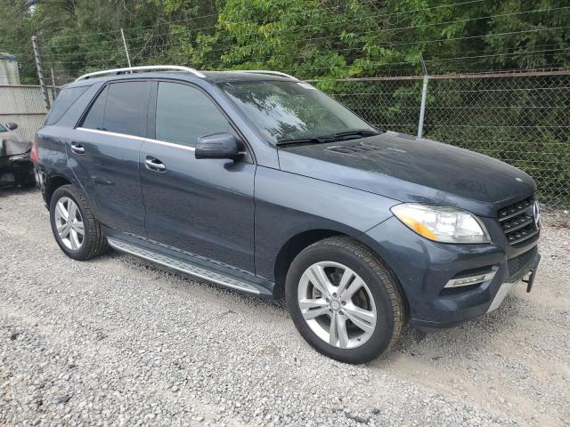 4JGDA5HB4FA530438 - 2015 MERCEDES-BENZ ML 350 4MATIC GRAY photo 4