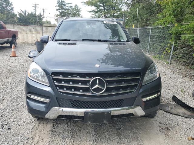 4JGDA5HB4FA530438 - 2015 MERCEDES-BENZ ML 350 4MATIC GRAY photo 5