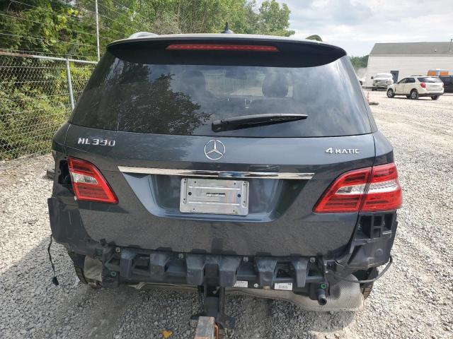 4JGDA5HB4FA530438 - 2015 MERCEDES-BENZ ML 350 4MATIC GRAY photo 6