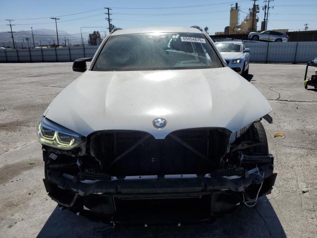 5YMTS0C03LLT10107 - 2020 BMW X3 M COMPETITION WHITE photo 5