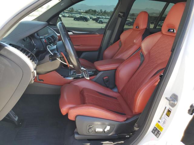 5YMTS0C03LLT10107 - 2020 BMW X3 M COMPETITION WHITE photo 7