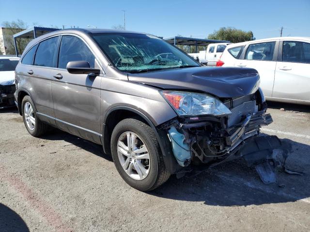 5J6RE3H70AL028953 - 2010 HONDA CR-V EXL GRAY photo 4