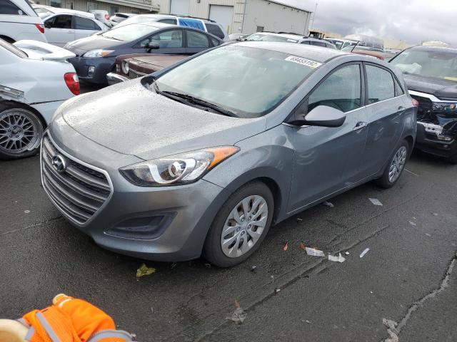 KMHD35LH1HU380800 - 2017 HYUNDAI ELANTRA GT CHARCOAL photo 1