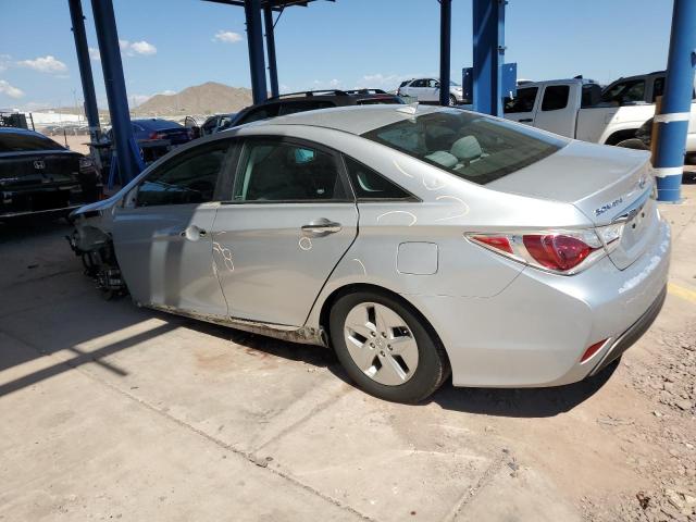 KMHEC4A42CA030620 - 2012 HYUNDAI SONATA HYBRID SILVER photo 2