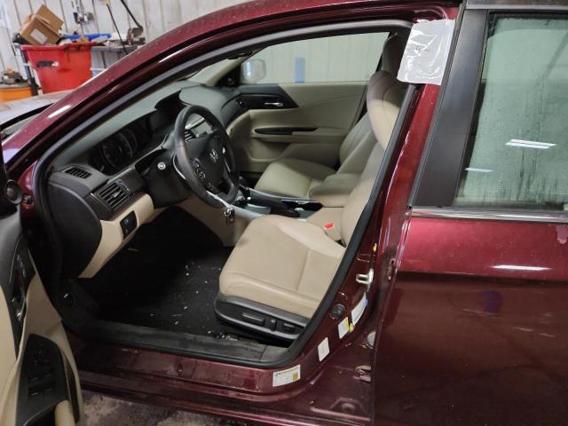 1HGCR2F88DA070150 - 2013 HONDA ACCORD EXL BURGUNDY photo 12