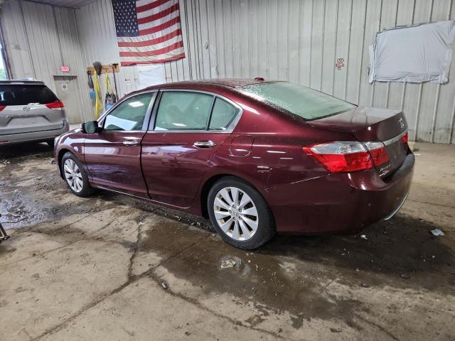 1HGCR2F88DA070150 - 2013 HONDA ACCORD EXL BURGUNDY photo 2