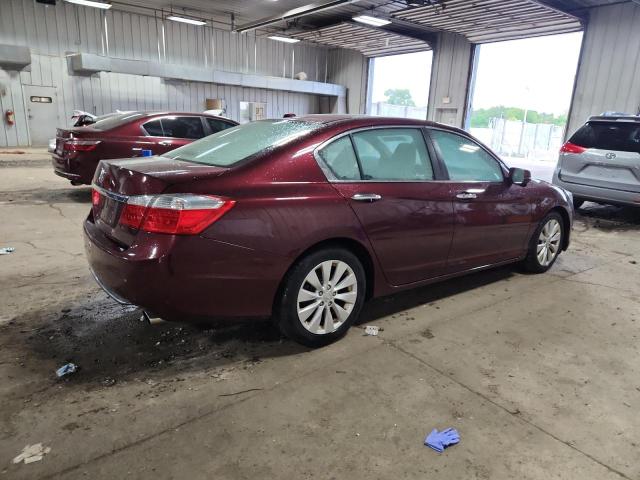 1HGCR2F88DA070150 - 2013 HONDA ACCORD EXL BURGUNDY photo 3