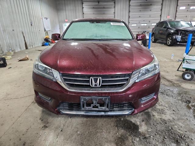 1HGCR2F88DA070150 - 2013 HONDA ACCORD EXL BURGUNDY photo 5