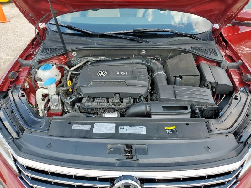 1VWGT7A39HC005003 - 2017 VOLKSWAGEN PASSAT SE RED photo 11