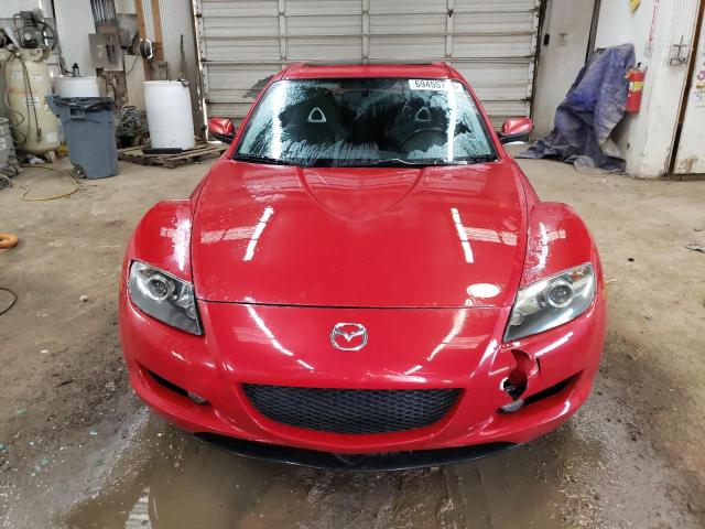 JM1FE173260201246 - 2006 MAZDA RX8 RED photo 5