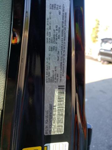 1C4JJXP63MW748037 - 2021 JEEP WRANGLER U SAHARA 4XE BLACK photo 12