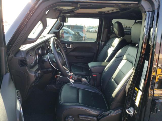 1C4JJXP63MW748037 - 2021 JEEP WRANGLER U SAHARA 4XE BLACK photo 7