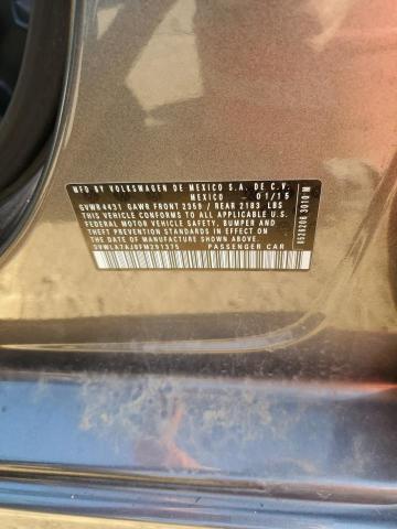 3VWLA7AJ8FM291375 - 2015 VOLKSWAGEN JETTA TDI Boz foto 12