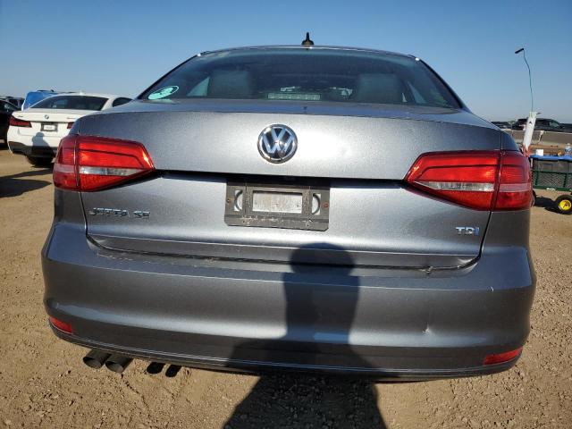 3VWLA7AJ8FM291375 - 2015 VOLKSWAGEN JETTA TDI Boz foto 6