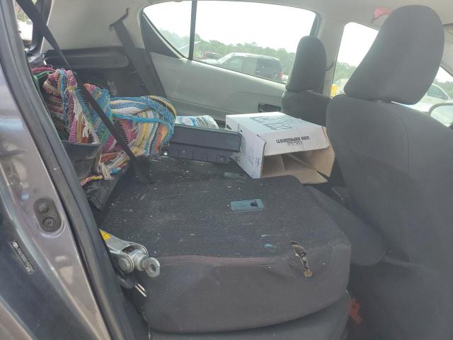 JTDKDTB32C1527297 - 2012 TOYOTA PRIUS C GRAY photo 10