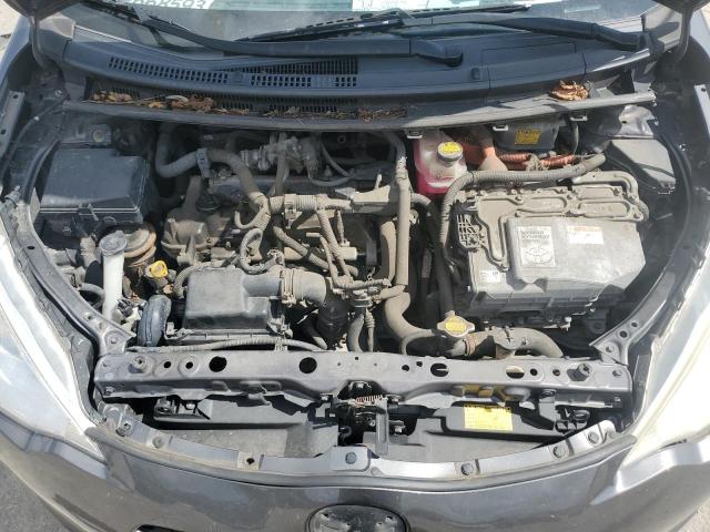 JTDKDTB32C1527297 - 2012 TOYOTA PRIUS C GRAY photo 11