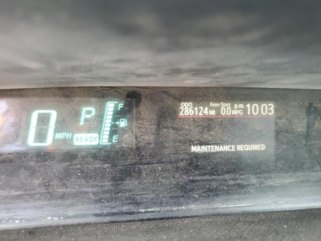 JTDKDTB32C1527297 - 2012 TOYOTA PRIUS C GRAY photo 9