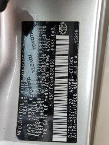 4T1BF1FK5GU238060 - 2016 TOYOTA CAMRY LE BEIGE photo 12