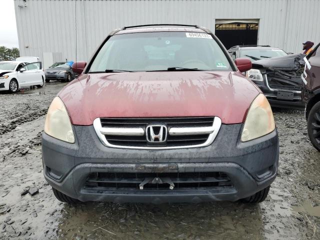 SHSRD78853U127145 - 2003 HONDA CR-V EX BURGUNDY photo 5