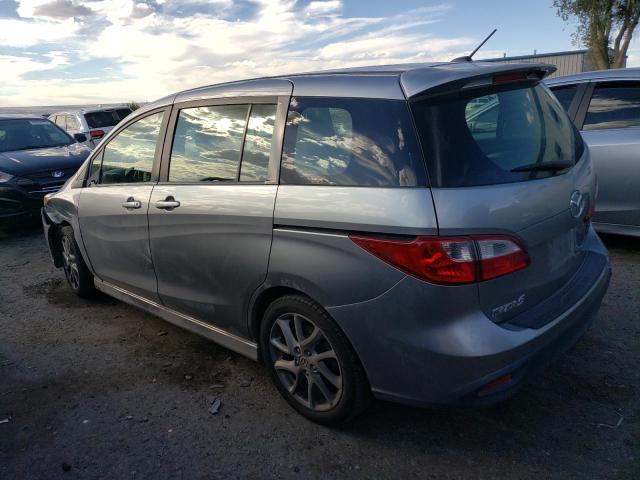 JM1CW2DL8C0124601 - 2012 MAZDA 5 GRAY photo 2