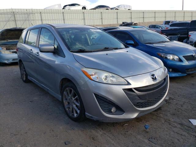 JM1CW2DL8C0124601 - 2012 MAZDA 5 GRAY photo 4