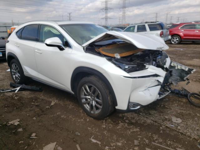 JTJBJRBZ9F2014026 - 2015 LEXUS NX 300H WHITE photo 4