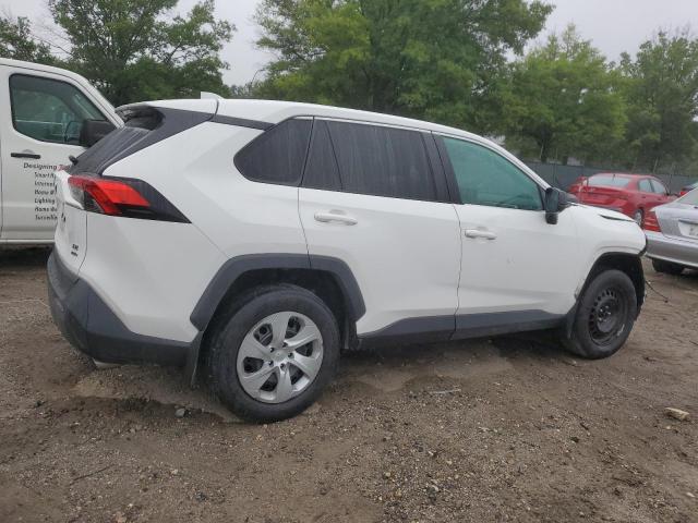 2T3F1RFV5NC259604 - 2022 TOYOTA RAV4 LE WHITE photo 3