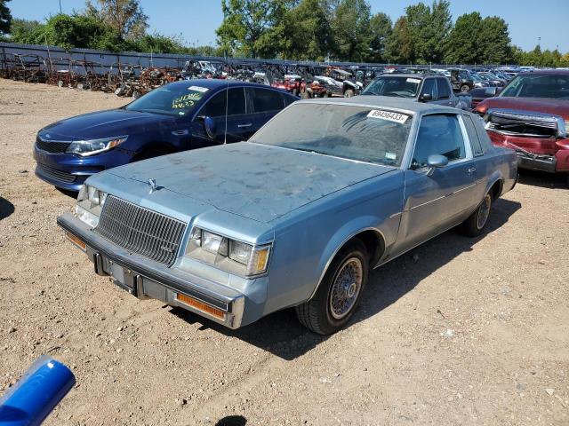 1G4GJ11A4HP419766 - 1987 BUICK REGAL 蓝色 照片 1