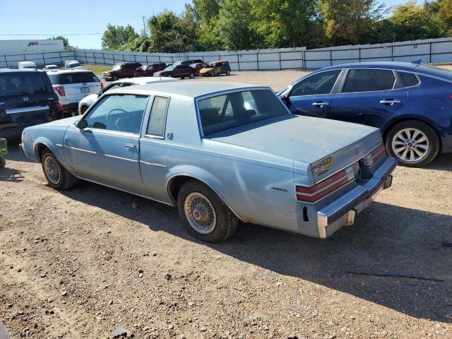 1G4GJ11A4HP419766 - 1987 BUICK REGAL 蓝色 照片 2