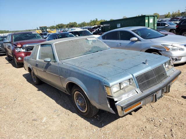 1G4GJ11A4HP419766 - 1987 BUICK REGAL BLUE photo 4