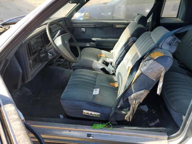 1G4GJ11A4HP419766 - 1987 BUICK REGAL BLUE photo 7