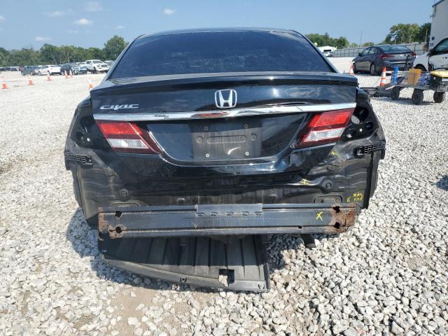 19XFB2F56FE238356 - 2015 HONDA CIVIC LX BLACK photo 6