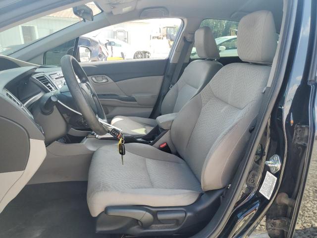 19XFB2F56FE238356 - 2015 HONDA CIVIC LX BLACK photo 7