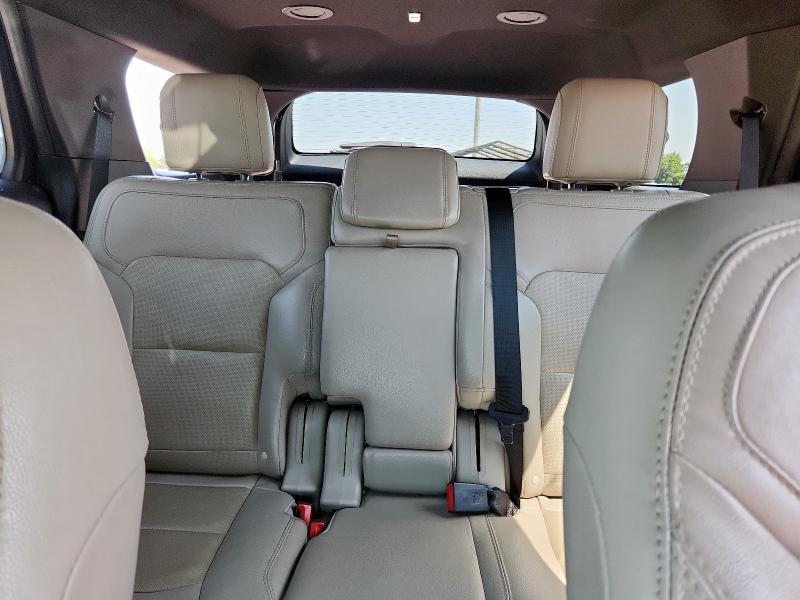 1FM5K7F87JGB66543 - 2018 FORD EXPLORER LIMITED შავი ფოტო 10