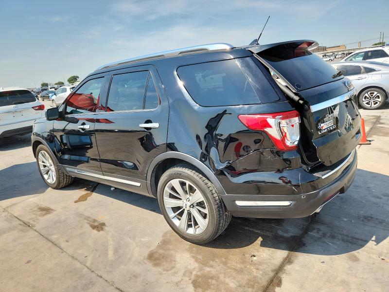 1FM5K7F87JGB66543 - 2018 FORD EXPLORER LIMITED შავი ფოტო 2