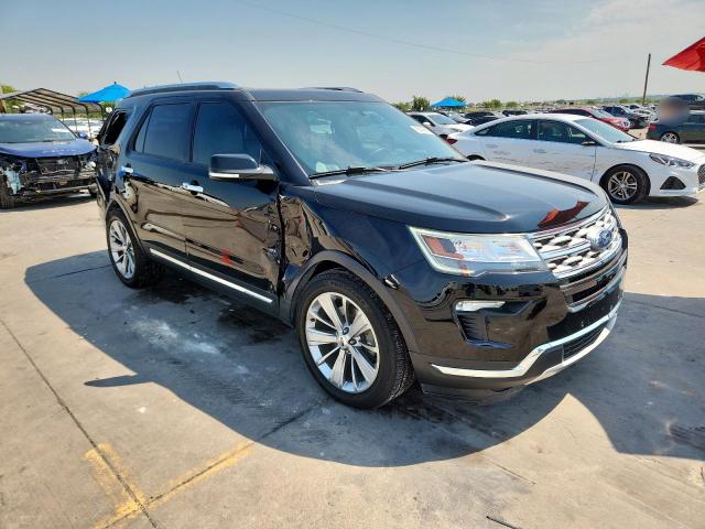 1FM5K7F87JGB66543 - 2018 FORD EXPLORER LIMITED შავი ფოტო 4