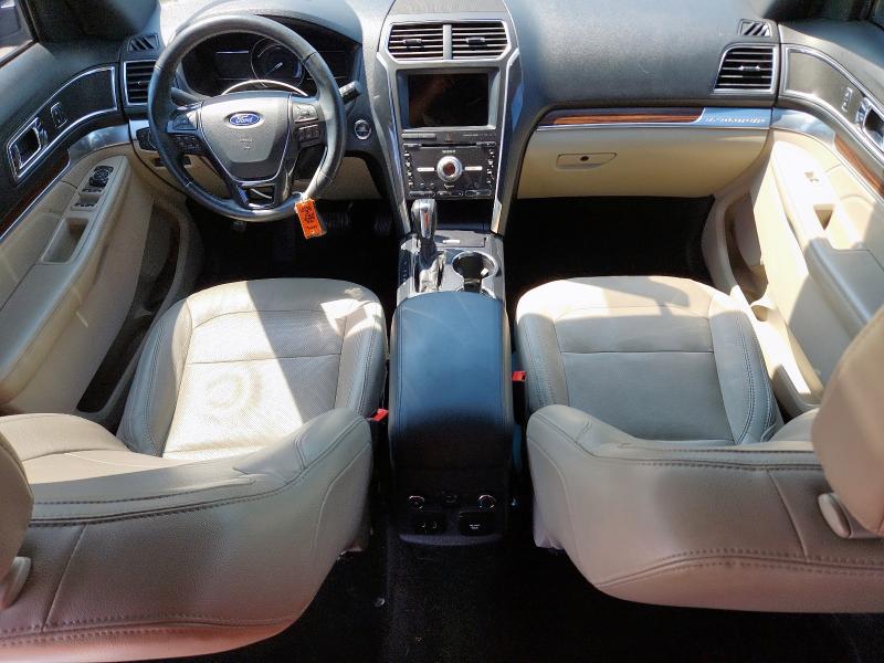 1FM5K7F87JGB66543 - 2018 FORD EXPLORER LIMITED შავი ფოტო 8