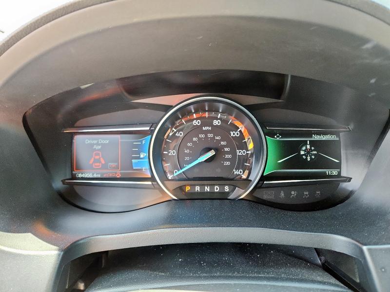 1FM5K7F87JGB66543 - 2018 FORD EXPLORER LIMITED შავი ფოტო 9