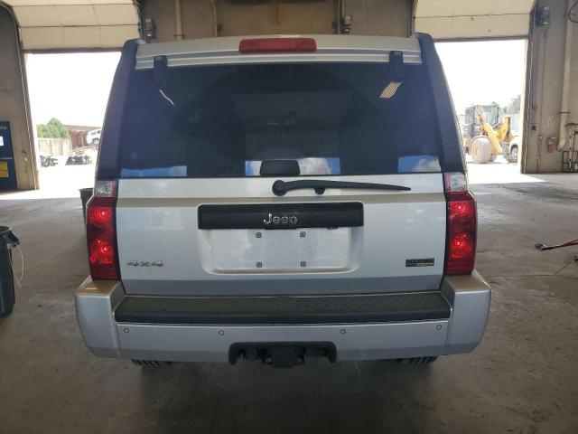 1J8HG48P07C671550 - 2007 JEEP COMMANDER SILVER photo 6