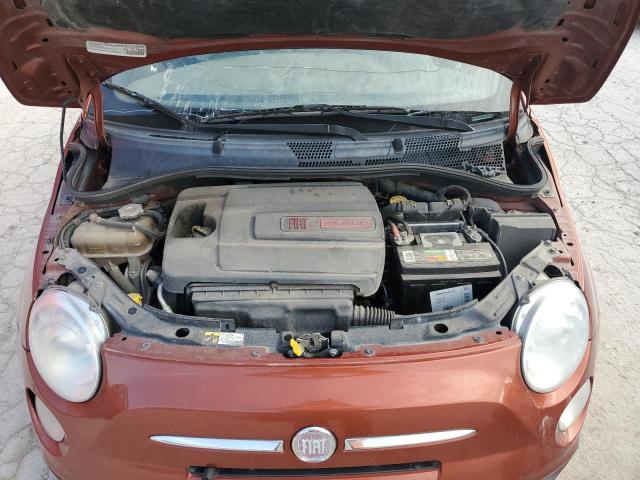 3C3CFFBR3FT598255 - 2015 FIAT 500 SPORT ORANGE photo 11