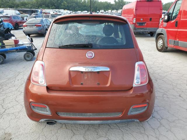 3C3CFFBR3FT598255 - 2015 FIAT 500 SPORT ORANGE photo 6