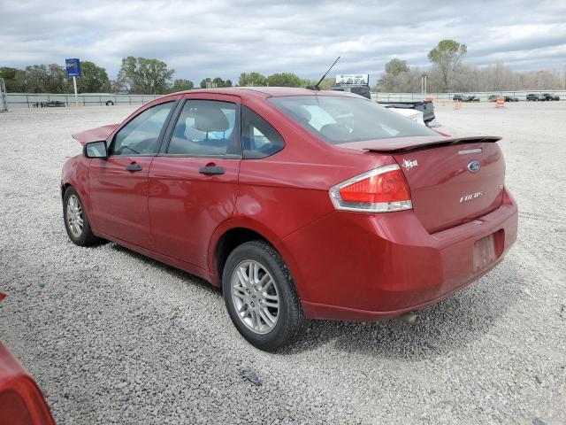 1FAHP3FN9AW160028 - 2010 FORD FOCUS SE RED photo 2