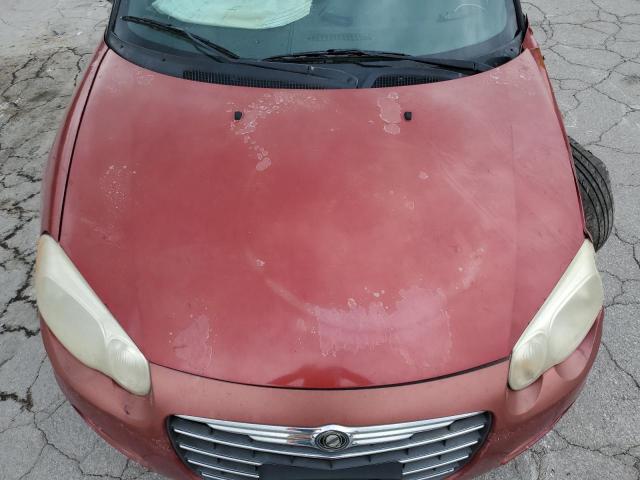 1C3EL55R55N691204 - 2005 CHRYSLER SEBRING TOURING RED photo 11