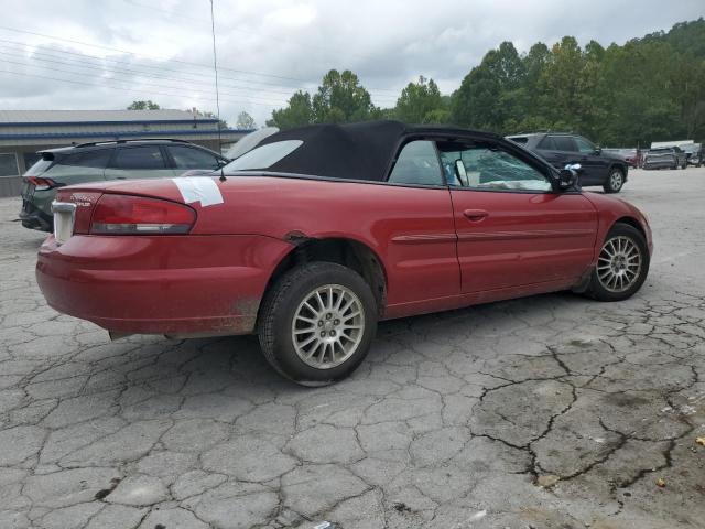 1C3EL55R55N691204 - 2005 CHRYSLER SEBRING TOURING RED photo 3
