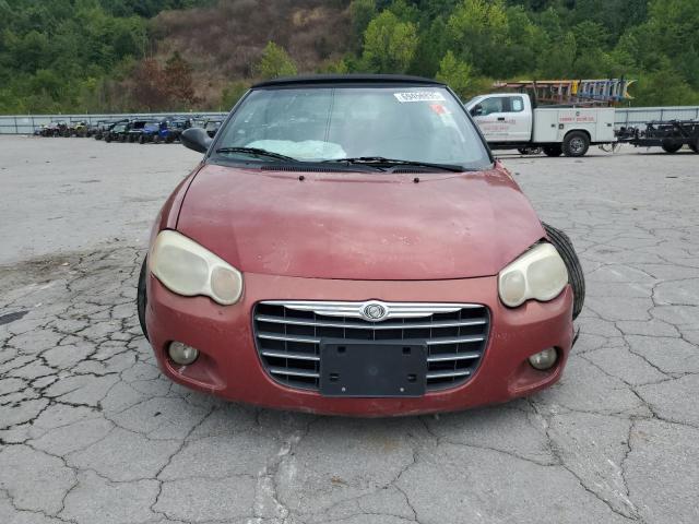 1C3EL55R55N691204 - 2005 CHRYSLER SEBRING TOURING RED photo 5