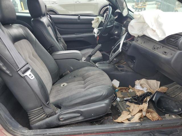 1C3EL55R55N691204 - 2005 CHRYSLER SEBRING TOURING RED photo 7