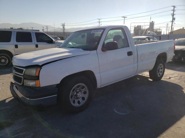 1GCEC14V77Z207208 - 2007 CHEVROLET SILVERADO C1500 CLASSIC WHITE photo 1